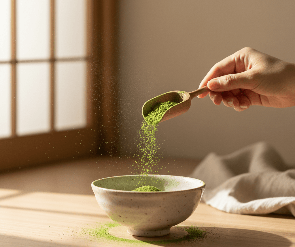 Matcha bowl moment